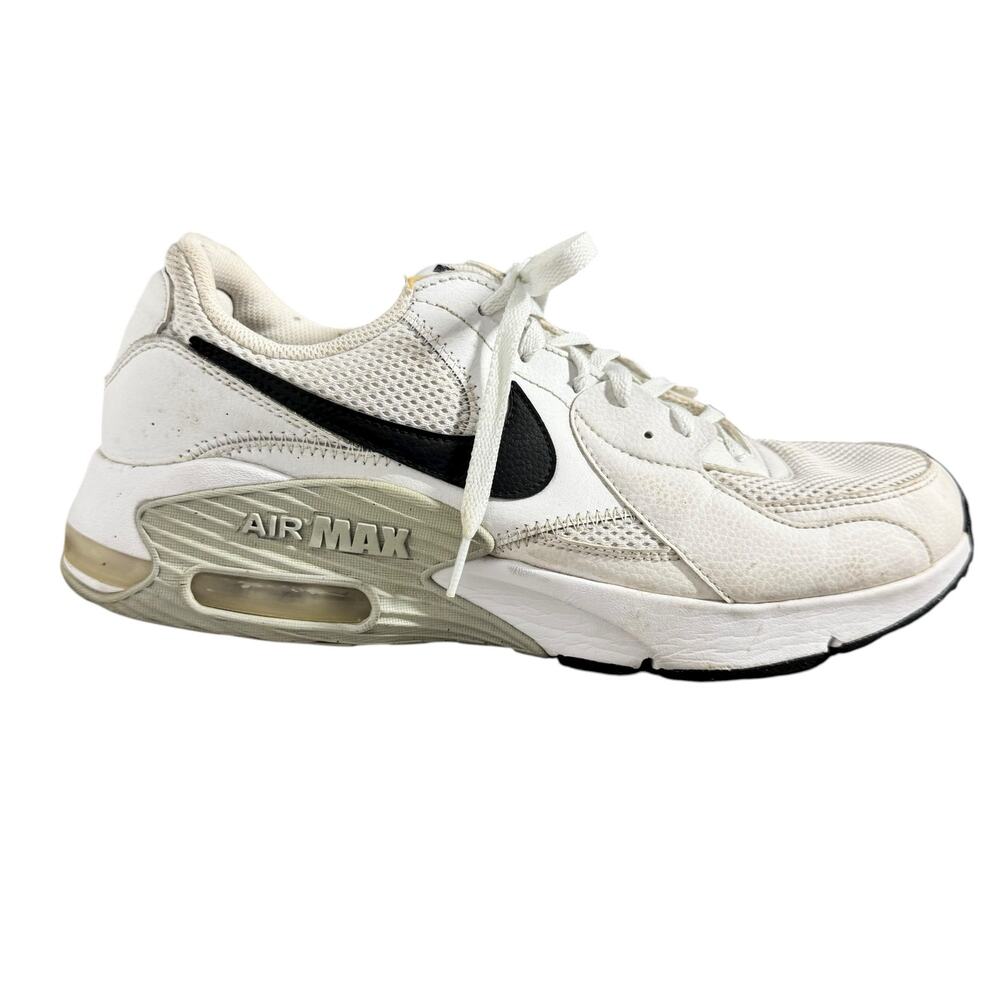 Nike Air Max Excee Sneaker Men 11.5 White Gray Black Swoosh‎ Y2K Dadcore Casual